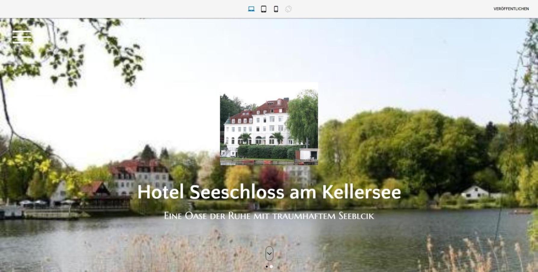 See Schlosshotel Am Kellersee Ойтин  Экстерьер фото